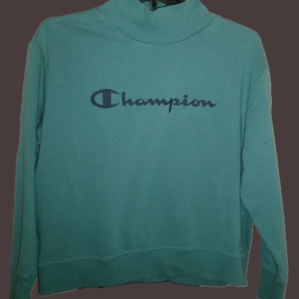 Champion Woman's Green X-Large Sweatshirt Used